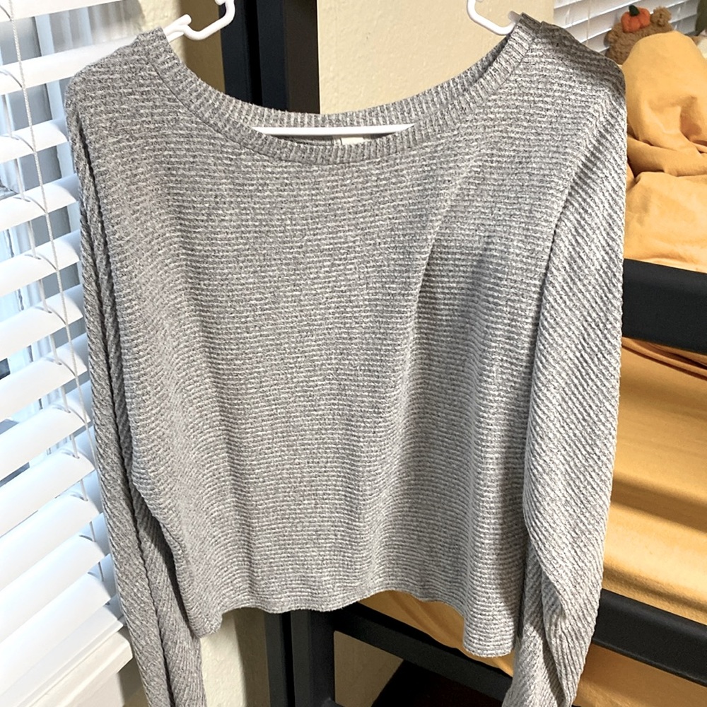 Garage gray sweater